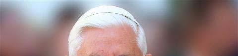 POPE BENEDICT XVI The most basic Christian gesture in
