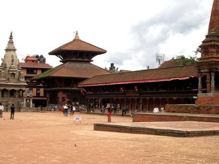 The Nyatapola Temple, also built by King Bhupatindra Malla, is the best example of Pagoda style and stands on five terraces on each of which stands a pair of figures - two famous strong men, two