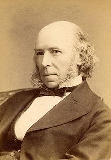 Herbert Spencer (1820-1903) 영국빅토리아시대의철학자, 생물학자, 인류학자, 그리고고전적자유주의정치이론가 스펜서는진화 ( 進化 ) 를자연계, 생물유기체, 인간심성, 인간문화, 인간사회등의모든객체의점진적발전으로파악하는포괄적개념으로설정하였다.