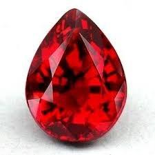 It was believed wearing a fine red Ruby bestowed good fortune on its owner.
