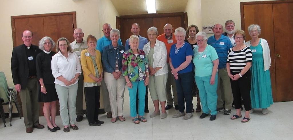Pictured are some of the attendees at the all-day Summer Church Renewal Conference held at St. Mark s on Saturday, June 23.