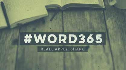 #WORD365 READING plans FOR 2018 READ. APPLY. SHARE For more information: www.fbbc.
