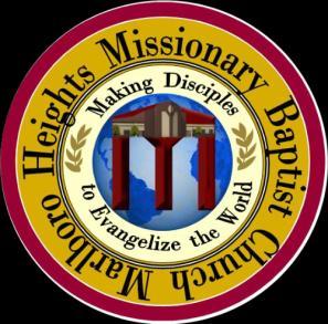 Marlboro Heights Missionary Baptist Church, Inc. 2901 Illinois Avenue - Killeen, Texas 76543 P.O. Box 11568 Killeen, Texas 76547 254. 690.4521 Office - 254.690.4546 FAX Shaun L.