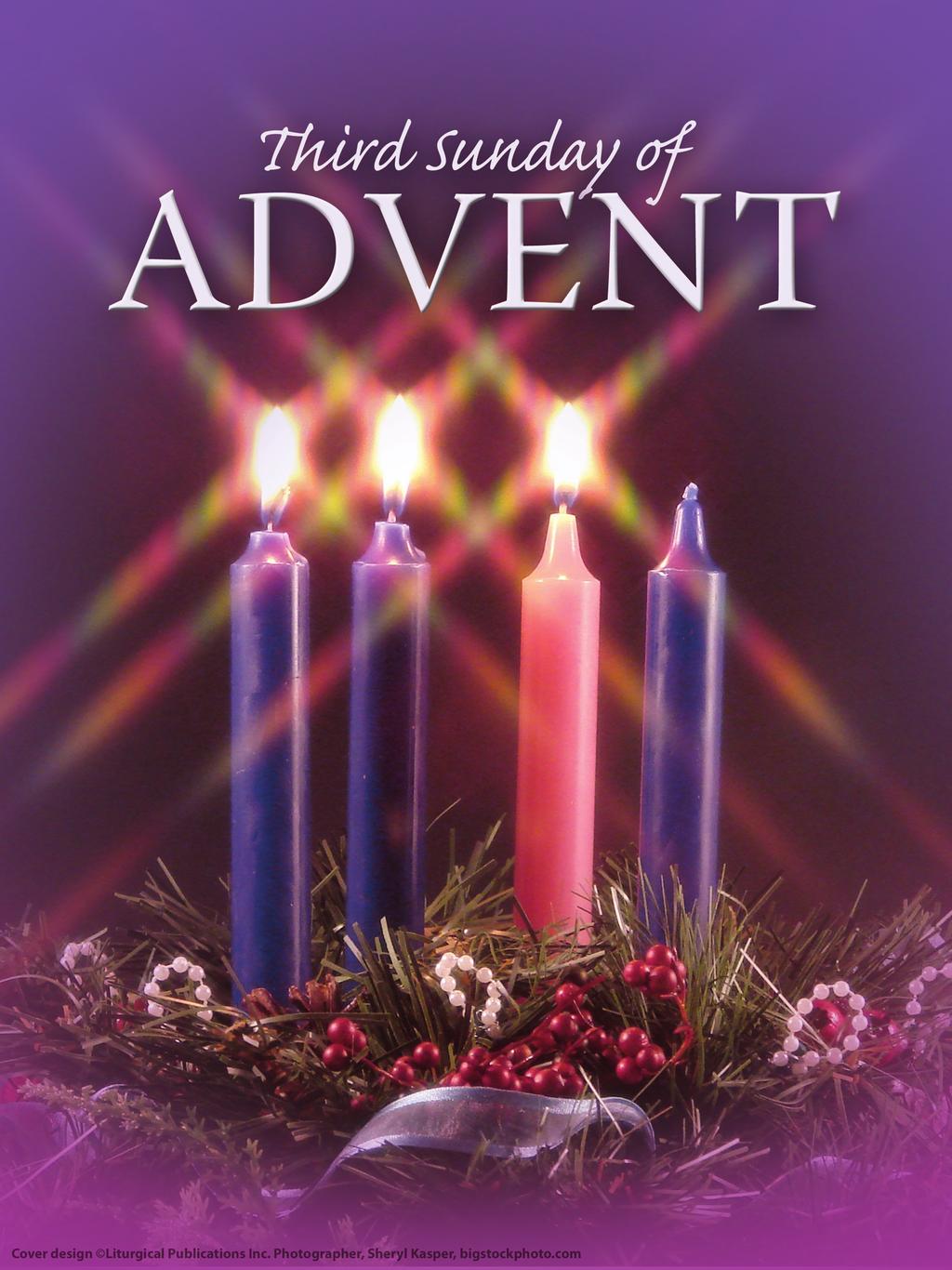 December 11, 2016-3rd Sunday of Advent ST.