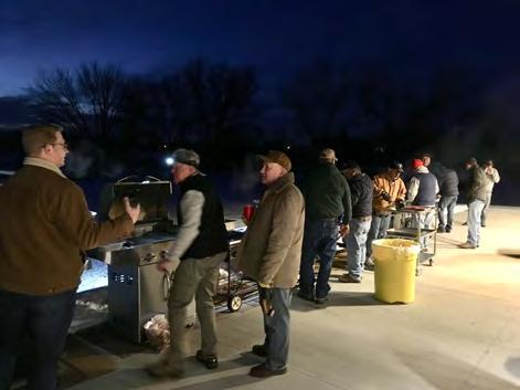 Our Wild Game Feed on Feb. 8th was well attended and lots of fun! Several different types of wild game were served. A big thank you to all of the volunteers who made it a success!