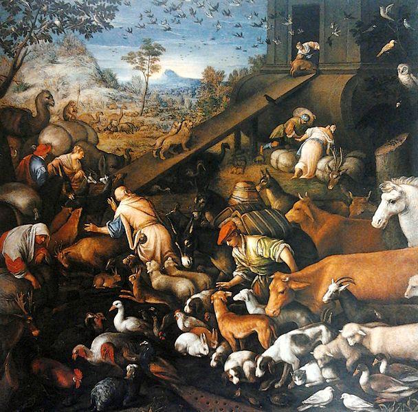 L e s s o n O n e H i s t o r y O v e r v i e w a n d A s s i g n m e n t s The Biblical Account of the Flood Animals Entering Noah's Ark, by Leandro Bassano (1557-1622), late 16 th century Reading