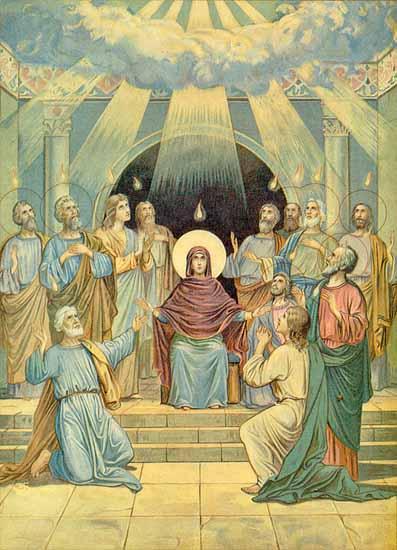 Pentecost Sunday 23 May 2010 MASS INTENTIONS FOR THE WEEK Saturday 8:00 a.m. May 22 Wanda Siemiontkowski req. by Julie & Christopher Ross 5:00 p.m. The Living and Deceased Members of Mater Ecclesiae Sunday 8:30 a.