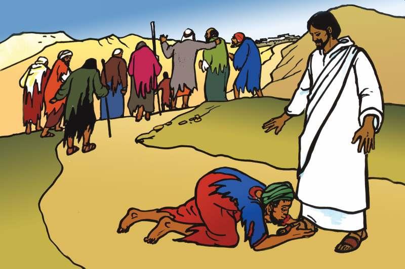 When Jesus came passing by, these lepers knew that He could possibly heal them. Notice they pleaded with Him from a distance because they weren t allowed to go near healthy people.