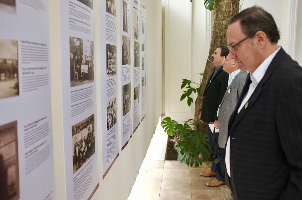 of the restored State of Lithuania was opened at the Tolerance Centre of the Museum.