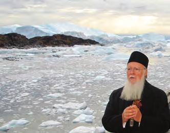 Following in his footsteps, Ecumenical Patriarch Bartholomew cares about the entire world everyone and the earth itself. He teaches that all people must care for the environment.
