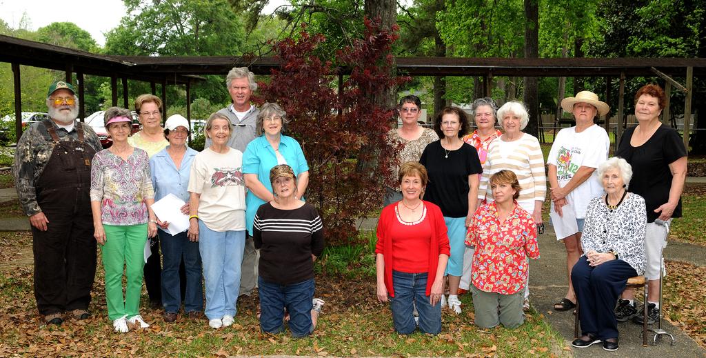 Out & About In observance of Arbor Day, the Denham Springs Garden Club members joined a gathering of friends, relatives, and members of St.
