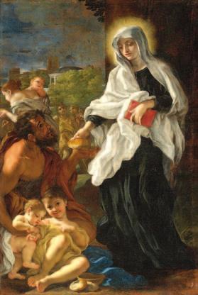 March 9 ST. FRANCES OF ROME RELIGIOUS (1384 1440) From a wealthy Roman family, at 13 Frances was married and had six children.
