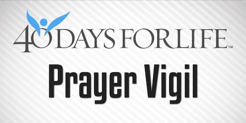 You are also invited to stand and peacefully pray during a 40-day vigil at: Planned Parenthood (in the public right-of-way outside) 2605 S.