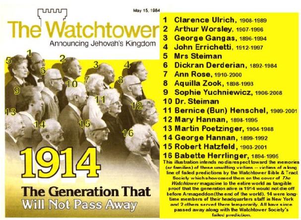 Armageddon: 1914 Generation 1914 ARMAGEDDON Some of the generation living in 1914 will see the end of