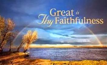 GREAT IS THY FAITHFULNESS ROBERT TAYLOR OCTOBER