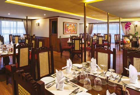 Lounge Pool Restaurant Life Onboard The friendly onboard staff of 30 will provide you