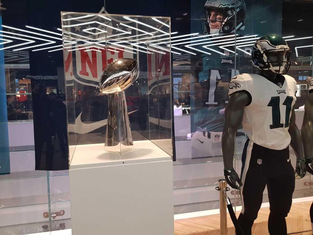 A Religious Studies Revision Booklet Team RS GCSE 2019 The Road To The Super Bowl : Above: The Super Bowl 2019 Trophy on display in London, October 2018.