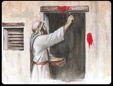 When I see the blood This supper began over 1400 years earlier, when God had literally commanded that a lamb