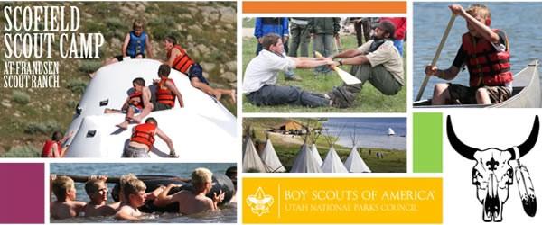 Merit Badges offered, Climbing, Horseback riding, Trail of the Ancients, Cycling, Fishing, Campfires and games & much more! Located near Blanding, Utah.