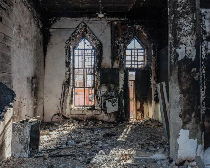 How To Pray For ISIS NIK RIPKEN, AUTHOR OF INSANITY OF GOD Image: Burnt church in Karamles, Iraq. Many buildings were destroyed before liberation from Islamic State.