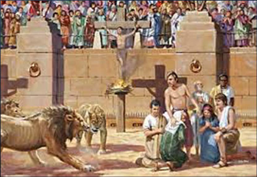 WITNESSES NEED POWER The Jews and then the Romans began terrible Persecutions against the
