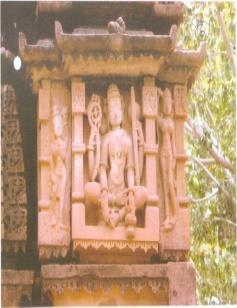 2. Rajast han Kaner-Ki-Putli Temple, Distt. Bhilwara Four seated deity armed female 26 & 27.08.2010 Photograph is Sl. No 2 F.I.R. 3. Rajast han Kaner-Ki-Putli Temple, Distt. Bhilwara A stone sculpture along with two small sculpture 3 rd & 4 th.
