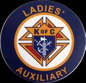 Message from the President: The Ladies Auxiliary had a wonderful month. Members were eager to get back to the business of helping the Knights, charitable organizations, and each other.