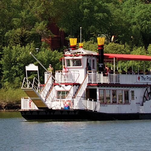 After Lunch, choose some of the following activities: 1) 1:00 - Prairie Lily Riverboat Cruise Enjoy a cruise through the heart of Saskatoon on the S.