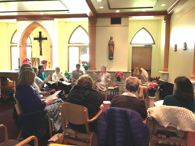 , Becket ( Brandon Ghioto) presented several conferences on Your New Year s Resolution in Christ at the Motherhouse chapel.