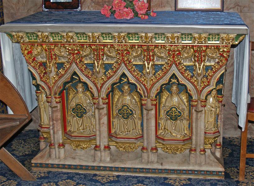 We will describe these exquisite altars using Pugin s own words. 14 represents the passion of our Lord, and is divided into three larger subjects, and a number of small groups.