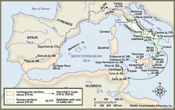 The Punic Wars First Punic War (263-241 B.C.E.