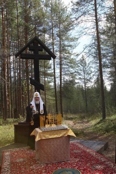 Primatial visit to the Karelian Diocese.