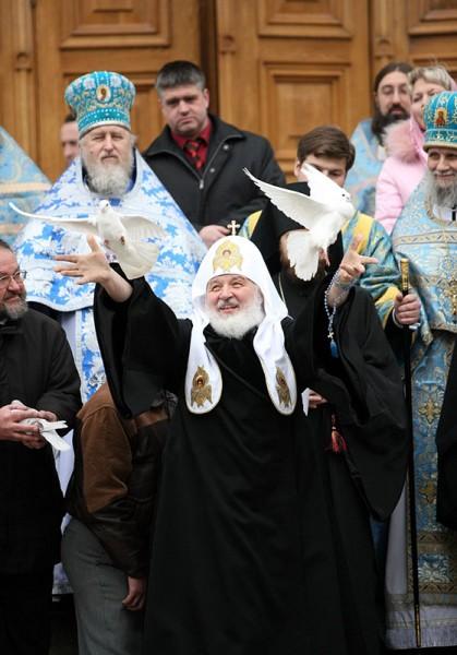 Patriarchal ministry on the Feast of the