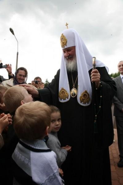 Visit of His Holiness, Patriarch Kirill, to the boarding