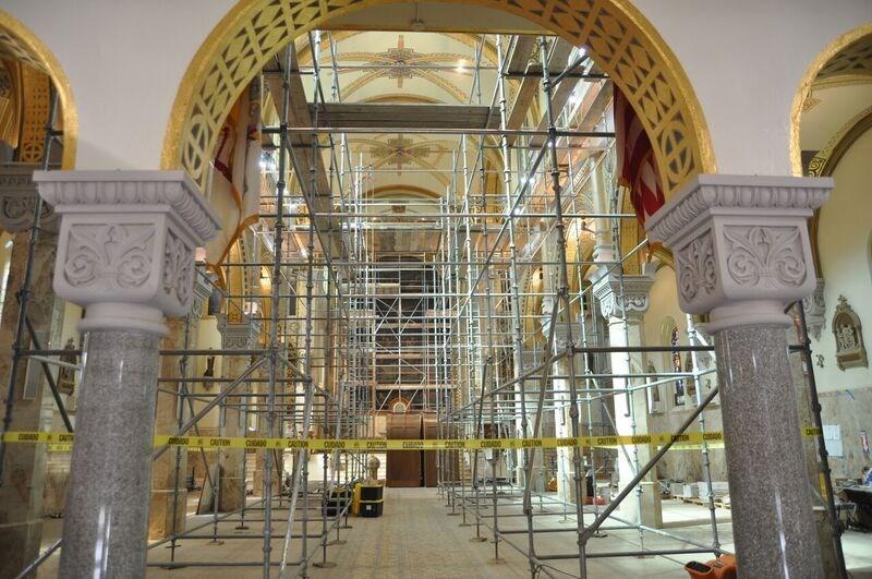 Renovation Continues! Marriages Call parish office 9 months before your desired wedding date.