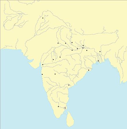 KINGS, FARMERS AND T OWNS 43 Map 3 Some important kingdoms and towns Taxila KUSHANAS Kanauj Shravasti Mathura GUPTAS Varanasi Kaushambi Vaishali Pataliputra Rajgir Mahasthan SHAKAS Ujjayini Vidisha