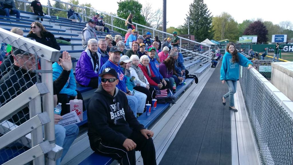 On Saturday, May 6, we had a wonderful time at the Beloit Snappers game.