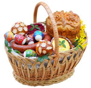 The traditional contents of the Easter Basket are explained as follows: EGGS: A sign of hope and resurrection. Jesus comes forth from the tomb as the chick breaks the shell of an egg at birth.