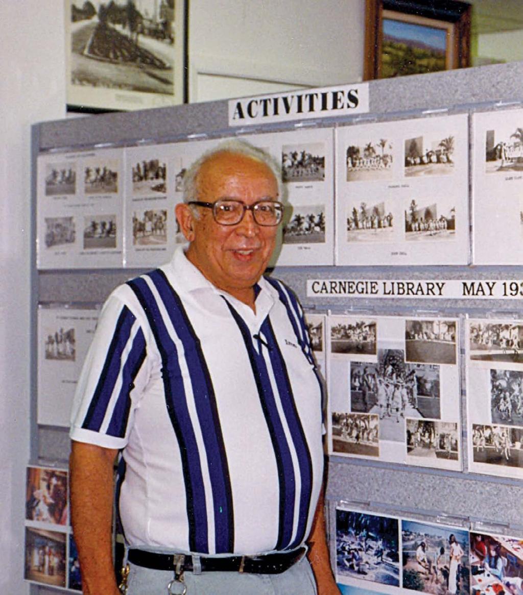On Jan. 22, 2000, John Rojas, Jr., died. After his death his wife, Mina, donated his vast collection of photographs and other historic items to the Chula Vista Library.
