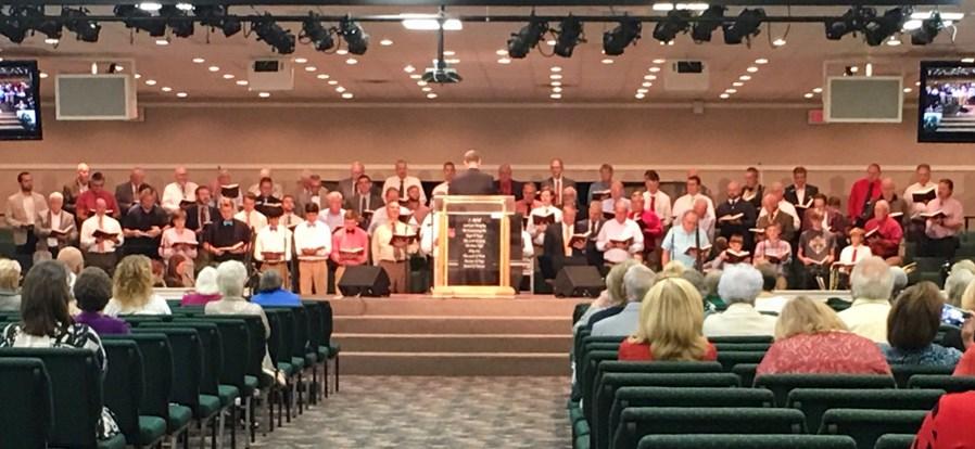 LET THE MEN SING! Thank you to the 69 men who participated Sunday night in our Men s Choir. It was a tremendous blessing and you sounded great.