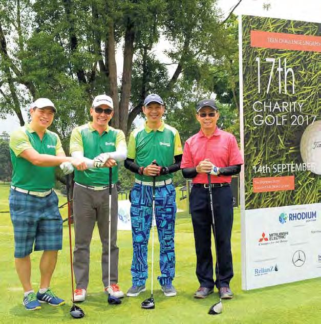 About 108 golfers took to the fairway of the Island Course and swung their golf clubs for a great cause.