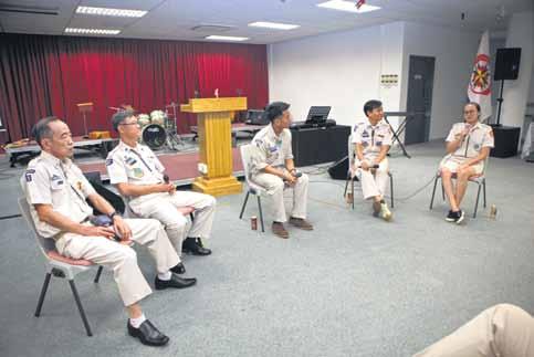 Nov - Dec 2017 AG TIMES 13 Conversations With Cmdr Thomas Sng The longest serving senior commander for 26 years (1987-2013) at Emmanuel AG (Outpost