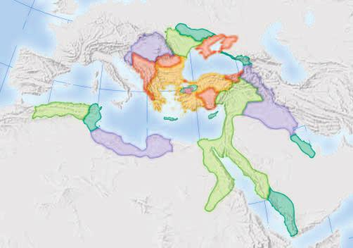 Expansion of the Ottoman Empire, c. 1300 1699 10 W 0 10 E 30 E 20 E 40 E Da n Vienna 1529, 1683 R.