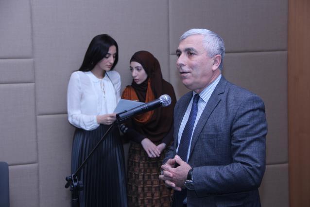Our fifth speaker was the Academician of the Institute of Oriental Studies at Azerbaijan National Academy of Sciences,