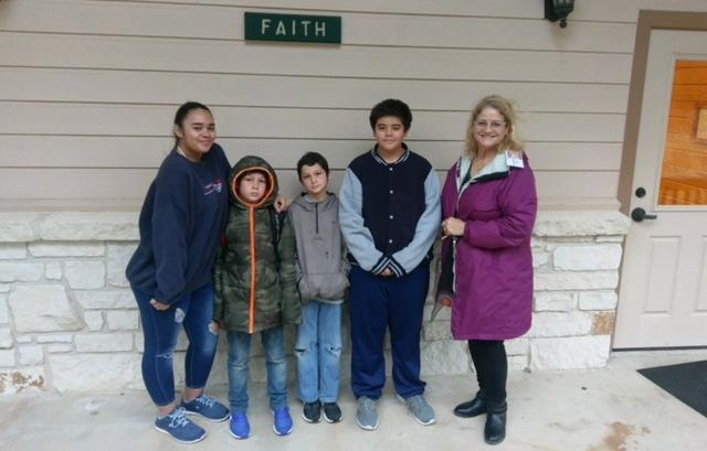6 We had 4 confirmation youth and one adult attending Camp Chrysalis's 10 Commandment Retreat on the weekend of Jan 19.