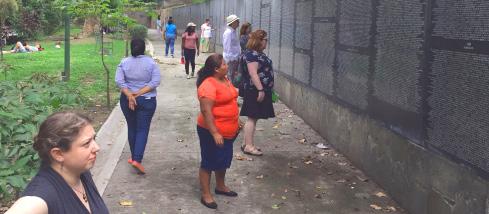 There s a black granite wall in San Salvador, the capital of El Salvador, engraved with the names of more than 30,000 people who were killed or disappeared during that country s civil war from 1980