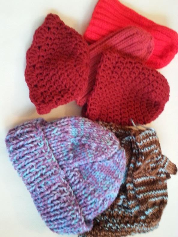 Cold Weather Project Mittens, Scarves, and Hats Join us Wednesday, Nov.