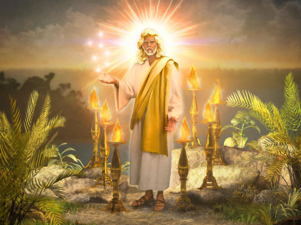 and from the seven Spirits who are before His throne 1. Seven Trumpets (8,9) 2. Seven Bowls (15; 16; 17:1; 21:9) 3. Seven Churches (1:4, 11,20; 2; 3) 4.