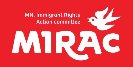 A date will soon be set for Dan Romero of MN Immigrant Rights Action Committee (MIRAC) to come to ERLC to do a temple talk. He will also be available for discussion after an upcoming service.