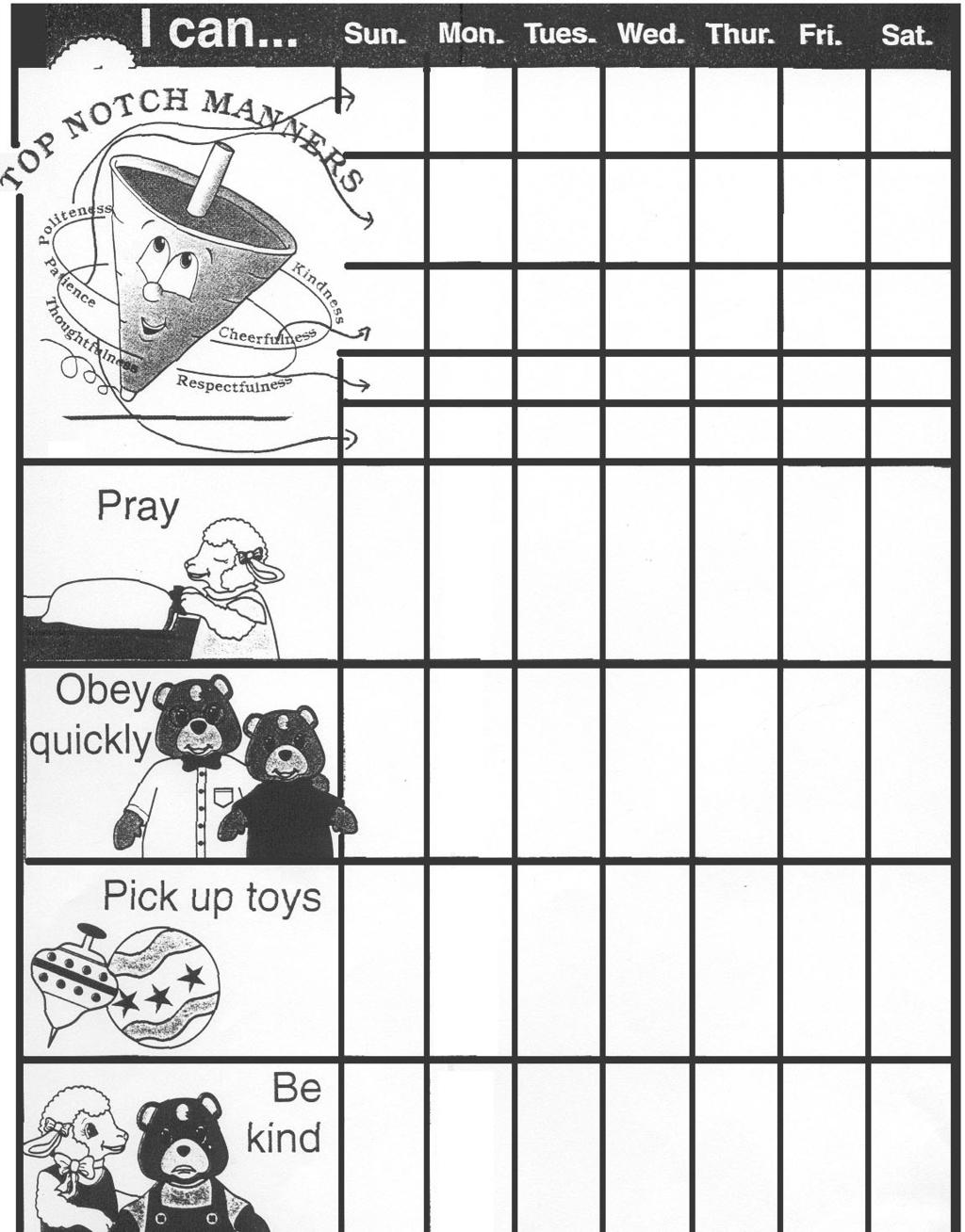 Bee Doers of the Word - Fill out this chart before
